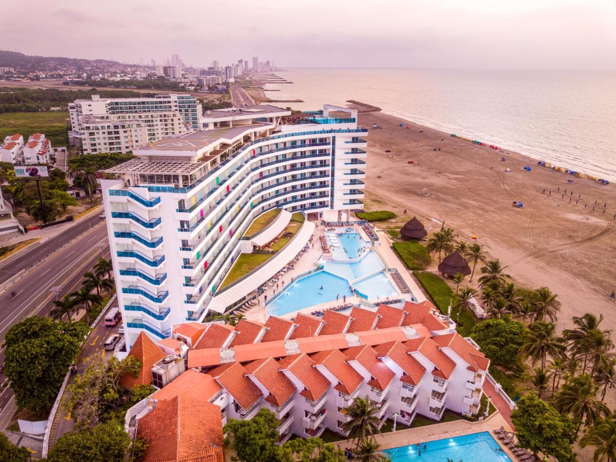 Hotel Las Americas Casa De Playa Cartagena Eksteriør bilde