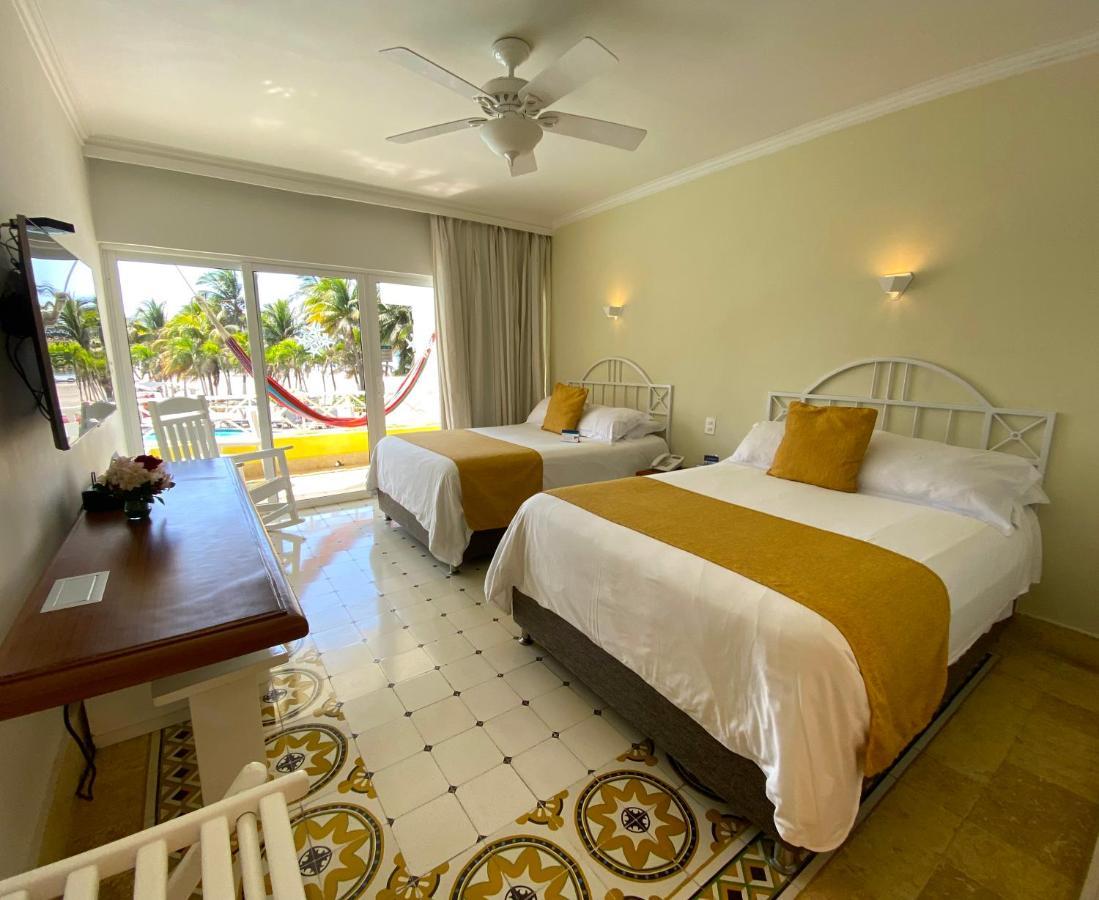 Hotel Las Americas Casa De Playa Cartagena Eksteriør bilde
