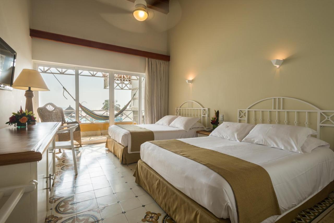 Hotel Las Americas Casa De Playa Cartagena Eksteriør bilde